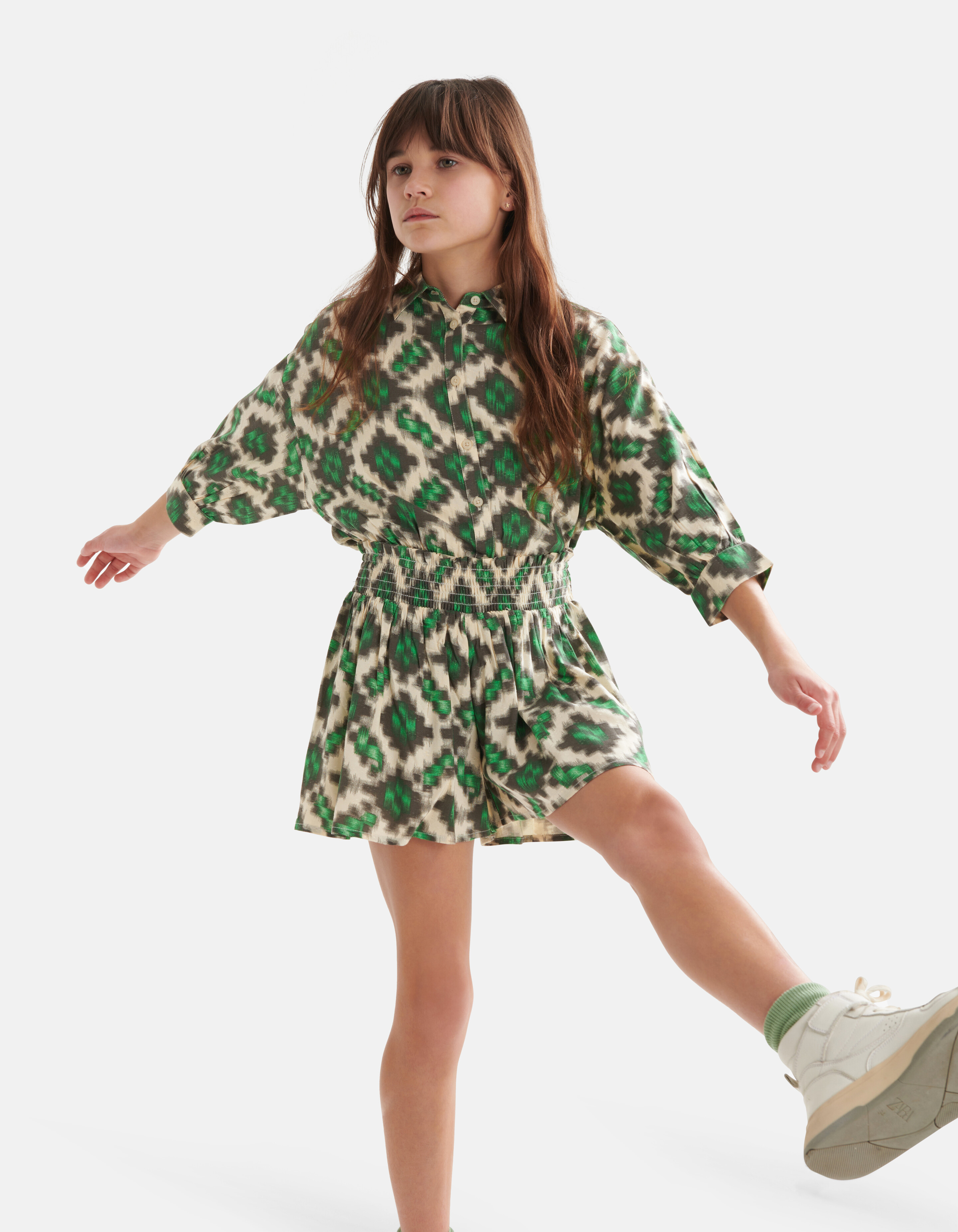 Grafik-Short Off-white SHOEBY GIRLS