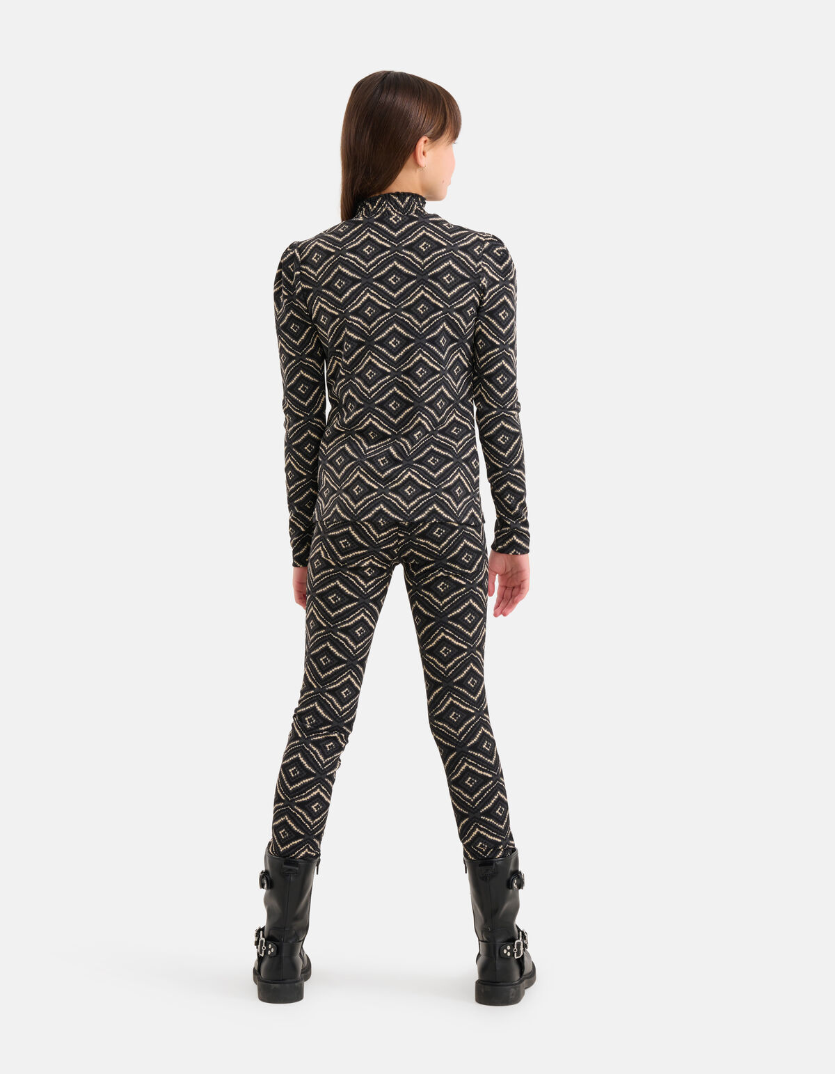 Printed Longsleeve Zwart SHOEBY GIRLS
